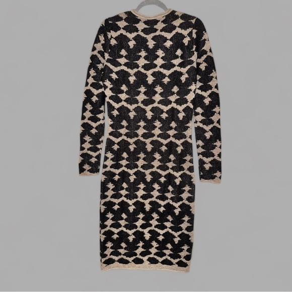 DEREK LAM ⭐️ SWEATER CASHMERE & SILK SWEATER DRESS, Size Large - Picture 2 of 8